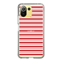 スリムプロテクションケース［ Small Border - Red ］