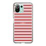 スリムプロテクションケース［ Small Border - Red ］