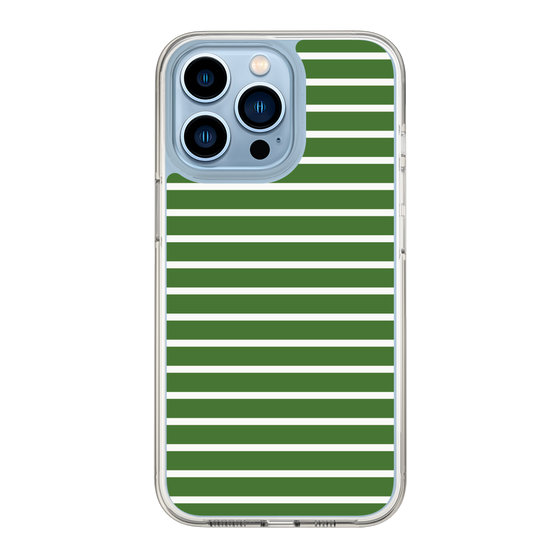 スリムプロテクションケース［ Middle Border - Green ］