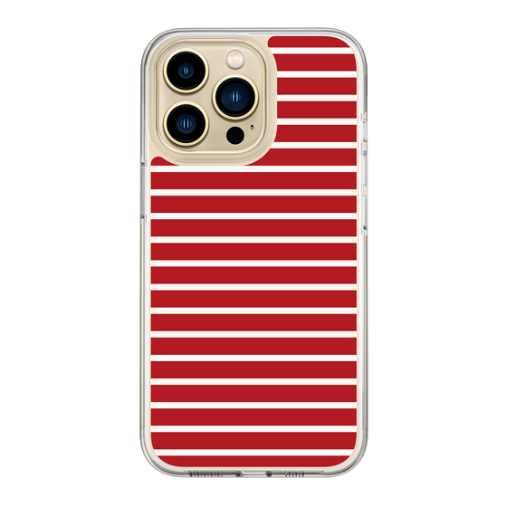 スリムプロテクションケース［ Middle Border - Red ］