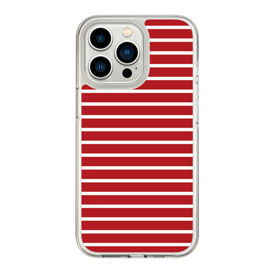 スリムプロテクションケース［ Middle Border - Red ］