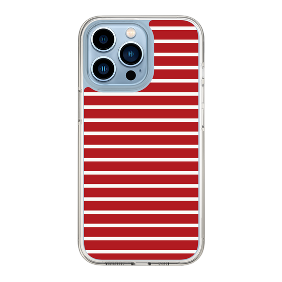 スリムプロテクションケース［ Middle Border - Red ］