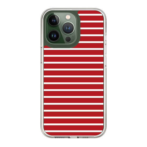 スリムプロテクションケース［ Middle Border - Red ］