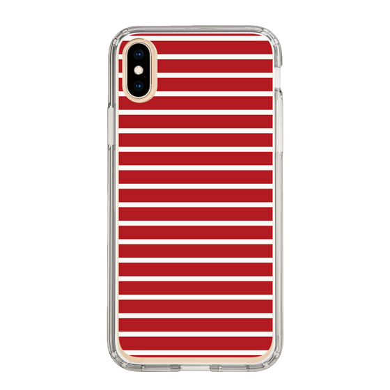 スリムプロテクションケース［ Middle Border - Red ］