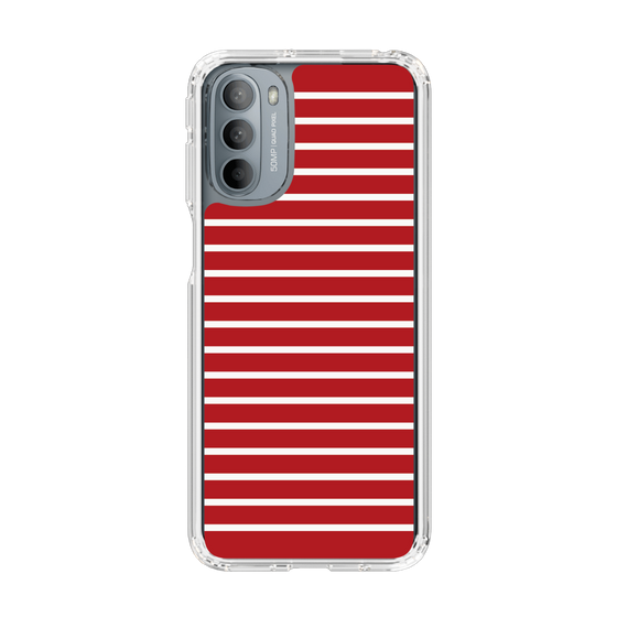スリムプロテクションケース［ Middle Border - Red ］