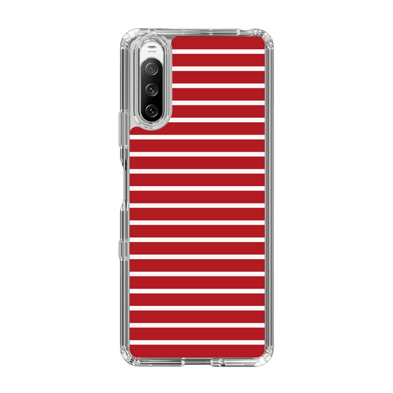 スリムプロテクションケース［ Middle Border - Red ］