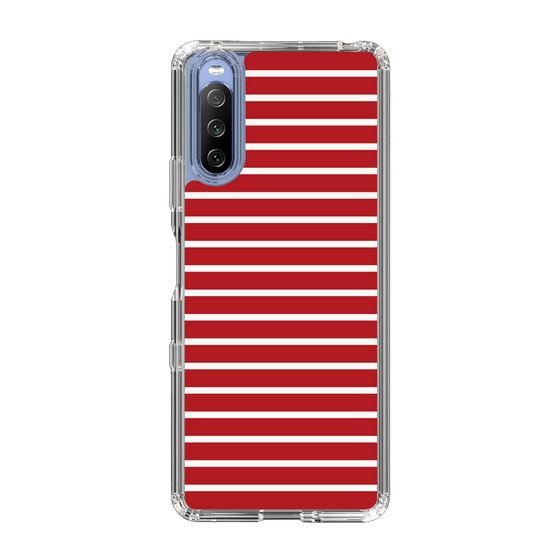 スリムプロテクションケース［ Middle Border - Red ］