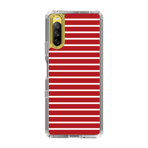 スリムプロテクションケース［ Middle Border - Red ］
