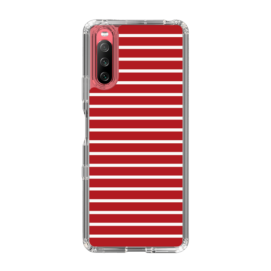 スリムプロテクションケース［ Middle Border - Red ］
