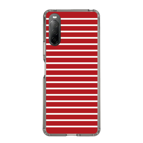 スリムプロテクションケース［ Middle Border - Red ］