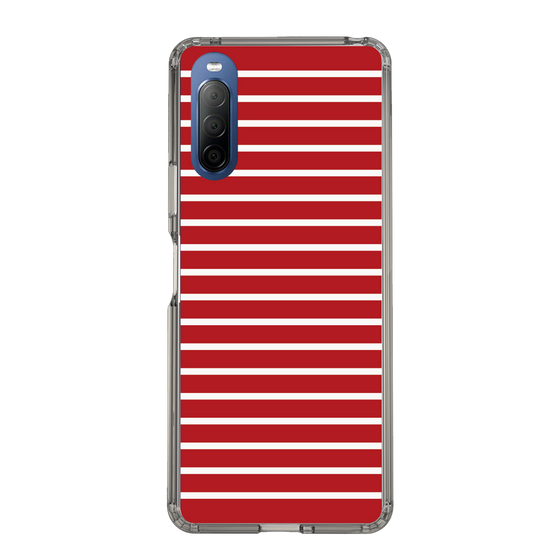 スリムプロテクションケース［ Middle Border - Red ］