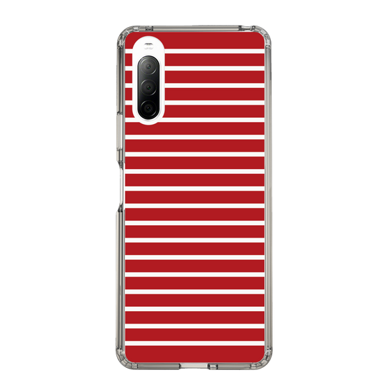 スリムプロテクションケース［ Middle Border - Red ］