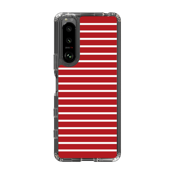 スリムプロテクションケース［ Middle Border - Red ］