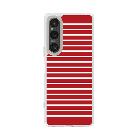 スリムプロテクションケース［ Middle Border - Red ］