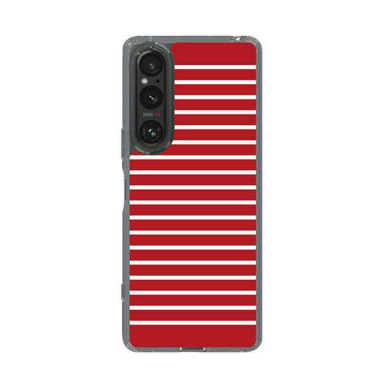 スリムプロテクションケース［ Middle Border - Red ］