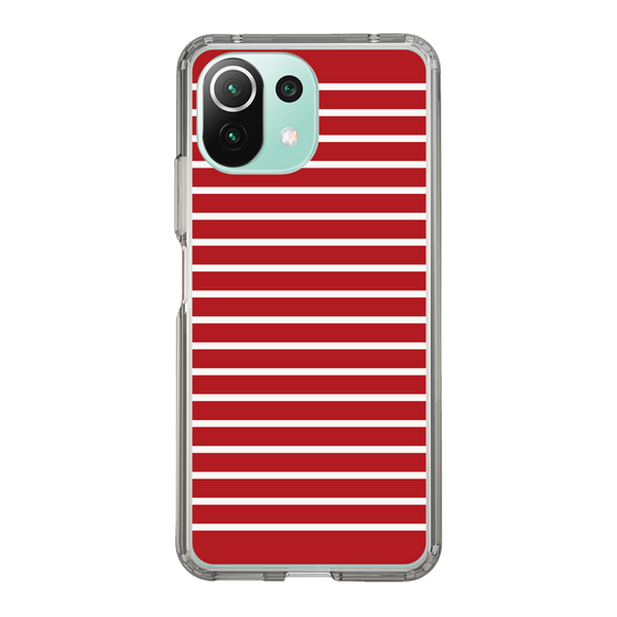 スリムプロテクションケース［ Middle Border - Red ］