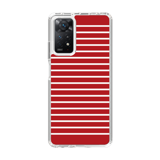 スリムプロテクションケース［ Middle Border - Red ］