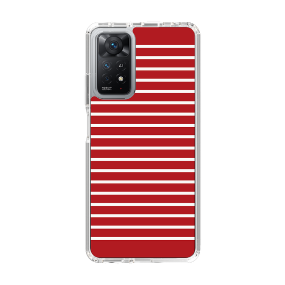 スリムプロテクションケース［ Middle Border - Red ］