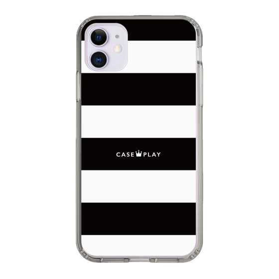 スリムプロテクションケース［ Big Border - Black ］
