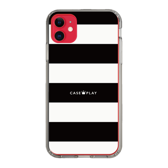 スリムプロテクションケース［ Big Border - Black ］