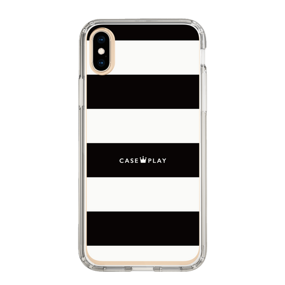 スリムプロテクションケース［ Big Border - Black ］
