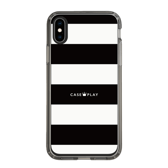 スリムプロテクションケース［ Big Border - Black ］