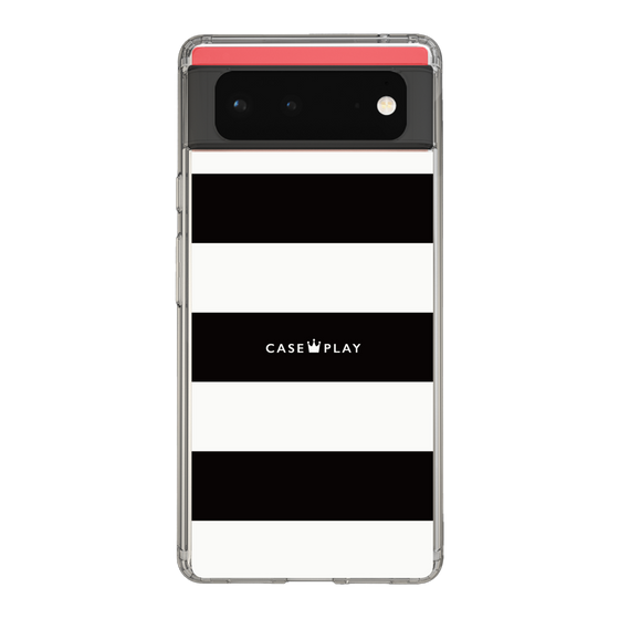 スリムプロテクションケース［ Big Border - Black ］