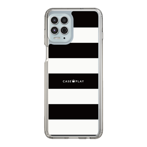 スリムプロテクションケース［ Big Border - Black ］