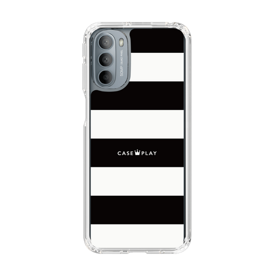 スリムプロテクションケース［ Big Border - Black ］