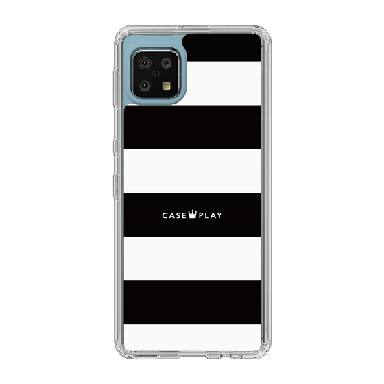 スリムプロテクションケース［ Big Border - Black ］