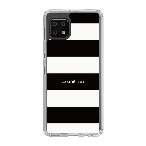 スリムプロテクションケース［ Big Border - Black ］