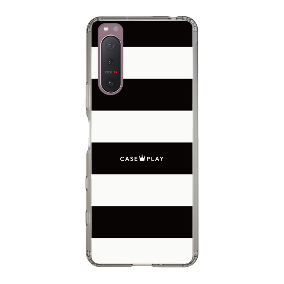 スリムプロテクションケース［ Big Border - Black ］