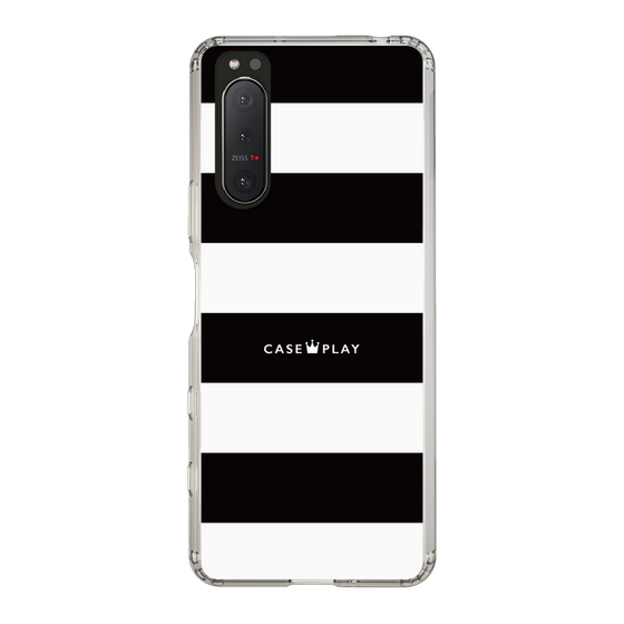 スリムプロテクションケース［ Big Border - Black ］