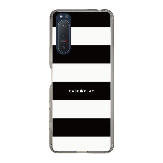 スリムプロテクションケース［ Big Border - Black ］