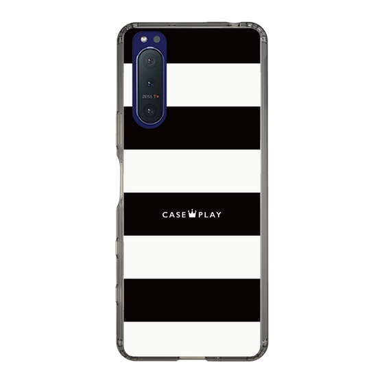 スリムプロテクションケース［ Big Border - Black ］