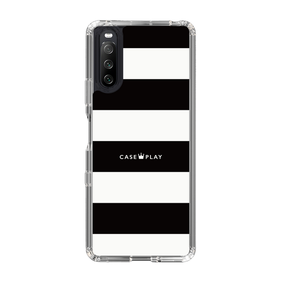 スリムプロテクションケース［ Big Border - Black ］
