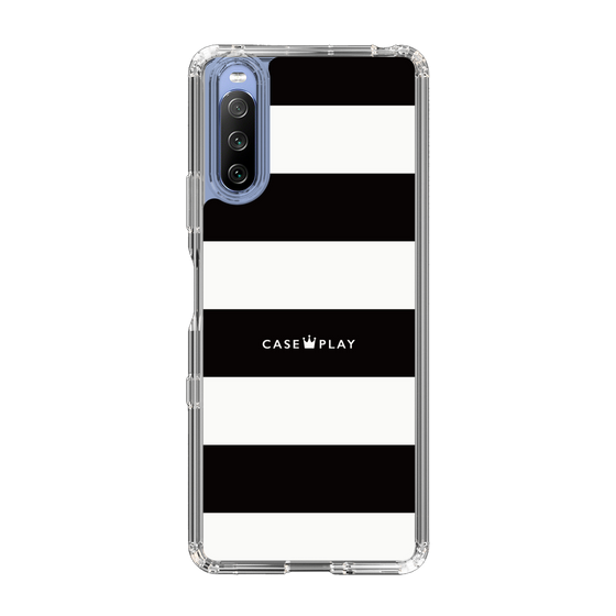 スリムプロテクションケース［ Big Border - Black ］