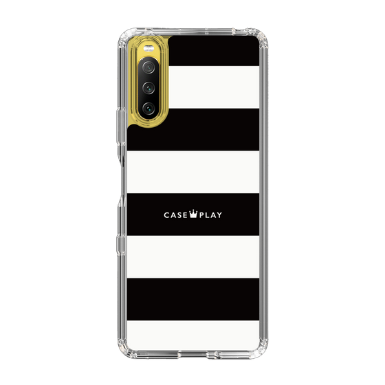 スリムプロテクションケース［ Big Border - Black ］