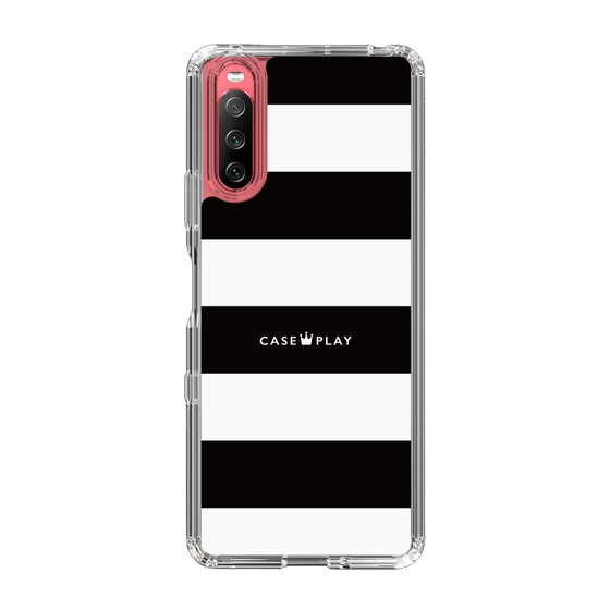 スリムプロテクションケース［ Big Border - Black ］