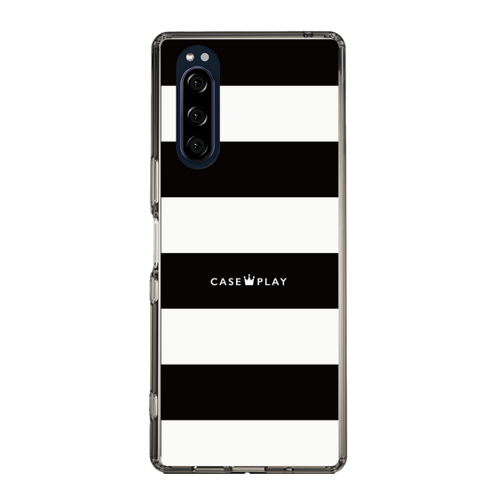 スリムプロテクションケース［ Big Border - Black ］