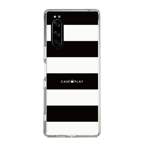 スリムプロテクションケース［ Big Border - Black ］