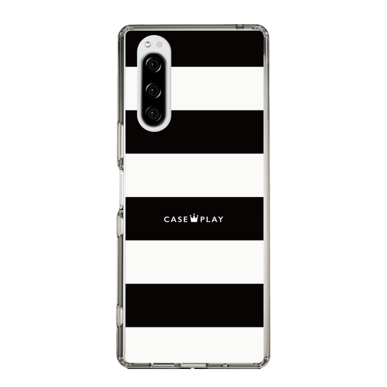 スリムプロテクションケース［ Big Border - Black ］