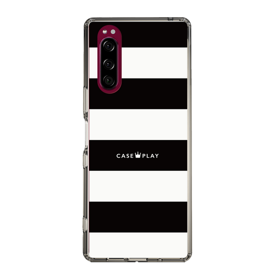 スリムプロテクションケース［ Big Border - Black ］