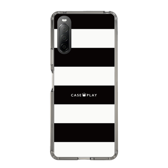 スリムプロテクションケース［ Big Border - Black ］