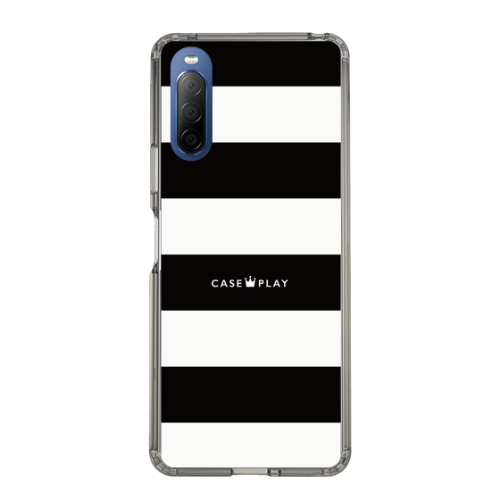 スリムプロテクションケース［ Big Border - Black ］