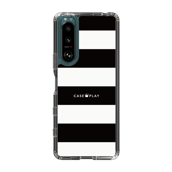 スリムプロテクションケース［ Big Border - Black ］