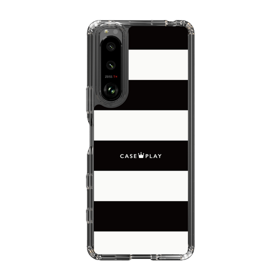 スリムプロテクションケース［ Big Border - Black ］