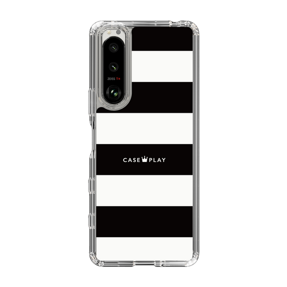 スリムプロテクションケース［ Big Border - Black ］
