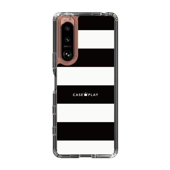スリムプロテクションケース［ Big Border - Black ］