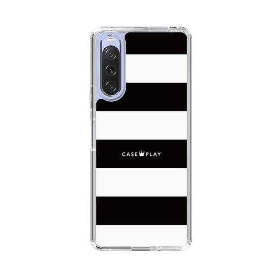 スリムプロテクションケース［ Big Border - Black ］